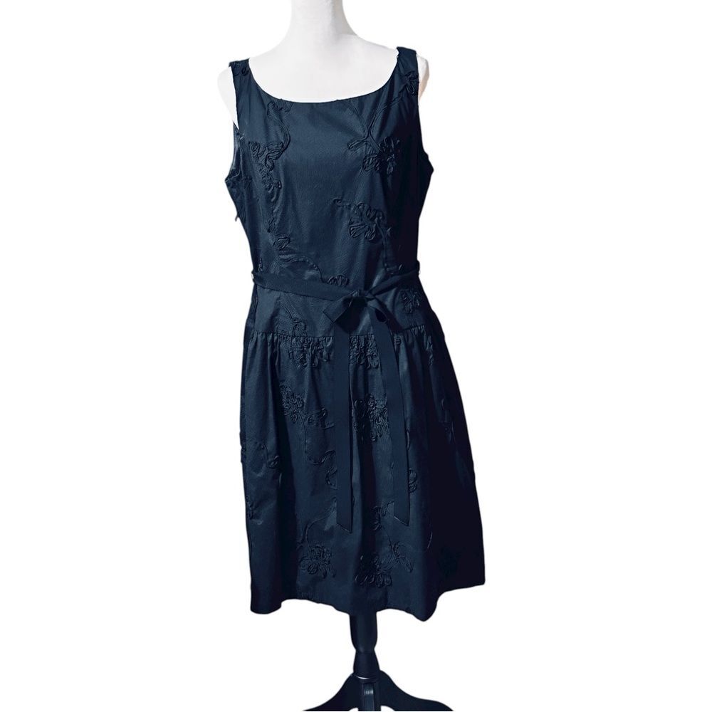 Evan Picone Classic Black Dress Size 14